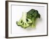 Two Half Broccoli Florets-Janne Peters-Framed Photographic Print