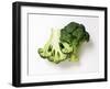 Two Half Broccoli Florets-Janne Peters-Framed Photographic Print