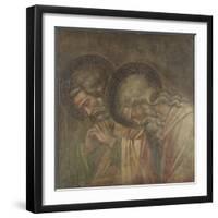 Two Haloed Mourners, Ca 1390-Aretino Spinello-Framed Giclee Print