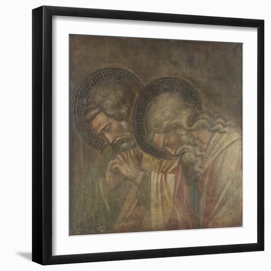 Two Haloed Mourners, Ca 1390-Aretino Spinello-Framed Giclee Print