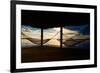 Two Hammocks at Sunset - Florida-Philippe Hugonnard-Framed Photographic Print