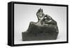 Two Hands, Modeled before 1909, Cast by Alexis Rudier (1874-1952), 1925 (Bronze)-Auguste Rodin-Framed Stretched Canvas