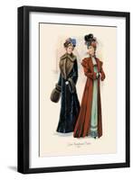 Two Handsome Coats-null-Framed Art Print