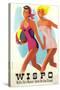 Two Happy Bathing Beauties-null-Stretched Canvas