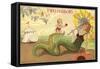 Two Harbors, Mermaid and Cupid-null-Framed Stretched Canvas