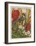 Two Harvest Mice Among the Ears of Corn and Poppies-null-Framed Art Print