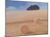 Two Hay Bales, 2012-Lincoln Seligman-Mounted Giclee Print
