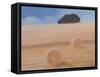 Two Hay Bales, 2012-Lincoln Seligman-Framed Stretched Canvas