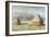 Two Haystacks-Claude Monet-Framed Giclee Print