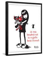 Two Headed Friend-Emily the Strange-Framed Poster