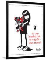 Two Headed Friend-Emily the Strange-Framed Poster