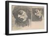 Two Heads, 1875-80-John Singer Sargent-Framed Giclee Print