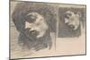 Two Heads, 1875-80-John Singer Sargent-Mounted Giclee Print