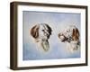 Two Heads, One as a Profile and One as a Portrait-Rusty Frentner-Framed Giclee Print