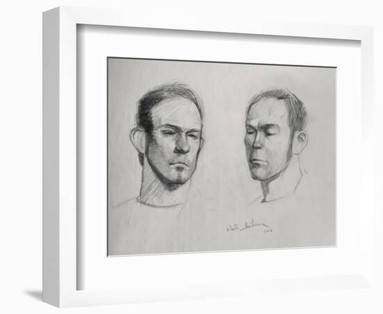 Two Heads-Nobu Haihara-Framed Giclee Print