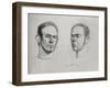 Two Heads-Nobu Haihara-Framed Giclee Print