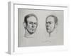 Two Heads-Nobu Haihara-Framed Giclee Print