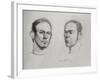 Two Heads-Nobu Haihara-Framed Giclee Print