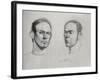 Two Heads-Nobu Haihara-Framed Giclee Print