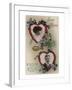 Two Hearts and a Ring, Ever Thine!-null-Framed Giclee Print