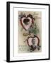 Two Hearts and a Ring, Ever Thine!-null-Framed Giclee Print