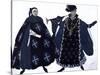 Two Heralds, Ballet Costume Design, 1911-Leon Bakst-Stretched Canvas