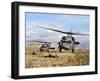 Two HH-60 Pavehawk Helicopters Preparing to Land-Stocktrek Images-Framed Photographic Print