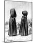 Two Hooded Women from Faial, Portugal, and San Miguel, Spain, C1900s-null-Mounted Giclee Print