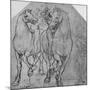 'Two Horsemen', c1480 (1945)-Leonardo Da Vinci-Mounted Giclee Print