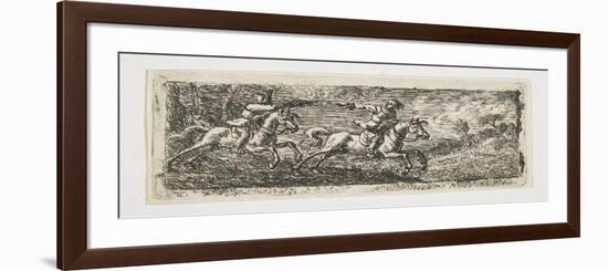 Two Horsemen Fighting-Pieter Van Laer-Framed Giclee Print