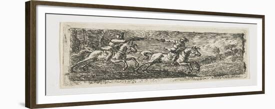 Two Horsemen Fighting-Pieter Van Laer-Framed Giclee Print