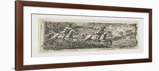 Two Horsemen Fighting-Pieter Van Laer-Framed Giclee Print