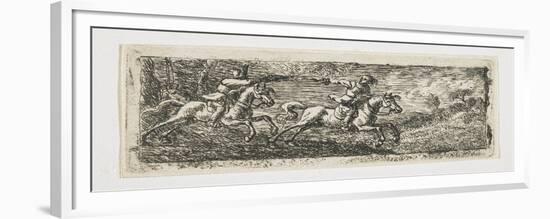 Two Horsemen Fighting-Pieter Van Laer-Framed Giclee Print