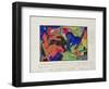 Two Horses, 1911-12-Franz Marc-Framed Premium Giclee Print