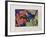 Two Horses, 1911-12-Franz Marc-Framed Giclee Print