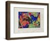 Two Horses, 1911-12-Franz Marc-Framed Giclee Print