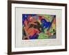 Two Horses, 1911-12-Franz Marc-Framed Giclee Print