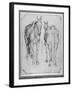 Two Horses-Antonio Pisani Pisanello-Framed Giclee Print