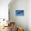 Two Humpback Whales Come to the Surface of Ocean Waters to Breath-null-Mounted Premium Giclee Print displayed on a wall