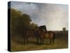 Two Hunters in a Landscape by Edward Robert Smythe-Edward Robert Smythe-Stretched Canvas