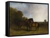 Two Hunters in a Landscape by Edward Robert Smythe-Edward Robert Smythe-Framed Stretched Canvas