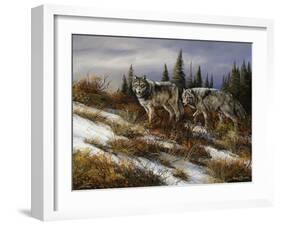 Two Hunters-Trevor V. Swanson-Framed Giclee Print