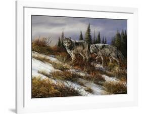 Two Hunters-Trevor V. Swanson-Framed Giclee Print