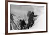 Two Hunza Porters Climb Up To the Fourth Camp on the Abruzzi Spur of K2-null-Framed Giclee Print