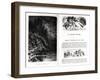 Two Illustrated Pages from "Les Contes Drolatiques" by Honore De Balzac (1799-1850)-Gustave Doré-Framed Giclee Print