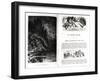 Two Illustrated Pages from "Les Contes Drolatiques" by Honore De Balzac (1799-1850)-Gustave Doré-Framed Giclee Print