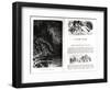 Two Illustrated Pages from "Les Contes Drolatiques" by Honore De Balzac (1799-1850)-Gustave Doré-Framed Giclee Print