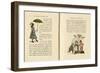 Two Illustrations, the Queen of the Pirate Isle-Kate Greenaway-Framed Art Print