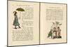 Two Illustrations, the Queen of the Pirate Isle-Kate Greenaway-Mounted Art Print