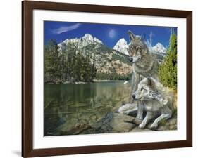 Two in Time-Gordon Semmens-Framed Giclee Print